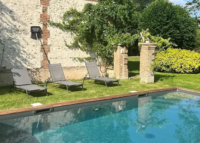 Villa Les Roseaux, 1h De Paris, Grand Jardin, Piscine Venables