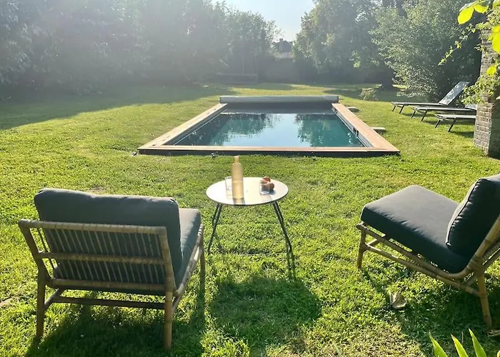 Villa Les Roseaux, 1h De Paris, Grand Jardin, Piscine